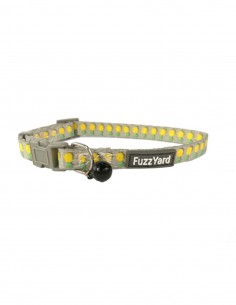 FUZZYARD Collar Piña Colada - Para Gatos (Cierre seguridad)