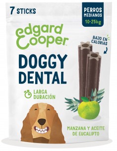 EDGARD & COOPER Manzana y Eucalipto - Snack Dental Perro...
