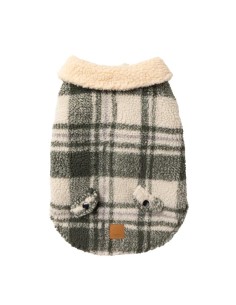 FuzzYard Chaqueta The Lumberjack Verde/Beige - Talla 7