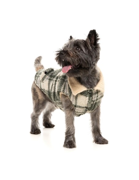 FuzzYard Chaqueta The Lumberjack Verde/Beige - Talla 6