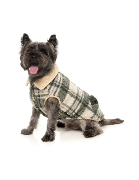 FuzzYard Chaqueta The Lumberjack Verde/Beige - Talla 3