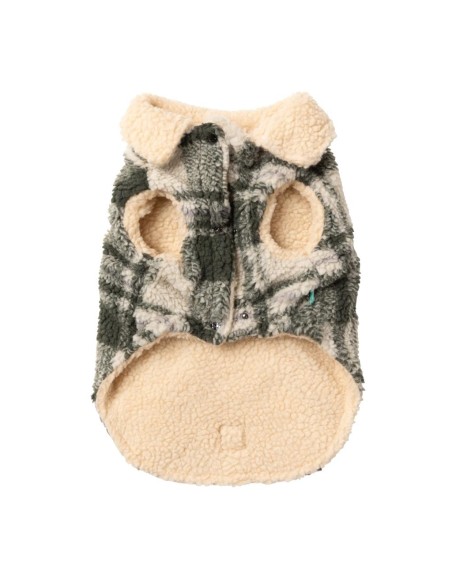 FuzzYard Chaqueta The Lumberjack Verde/Beige - Talla 4