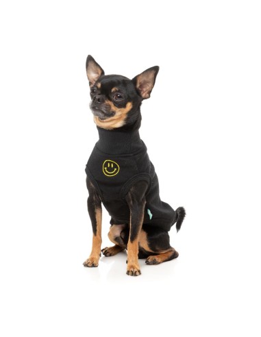 FuzzYard Jersey Smiley Negro - Talla 1