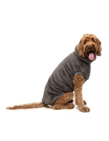 FuzzYard Sudadera Turtle Teddy Gunmetal Grey -...