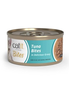 Catit Bites Trocitos en Salsa de Atún 75g - Para Gatos