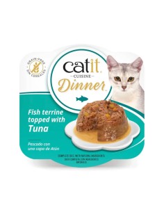 Catit Dinner Tarrina de Atún con Topping de Zanahoria en...