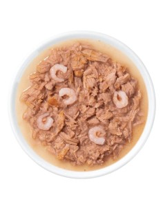 Catit Fillet Atún desmenuzado con Gambas en Caldo 75g -... 2