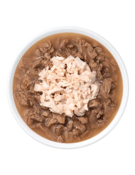 Catit Bites Duet Trocitos en Salsa de Pato con Pollo 75g - Para Gatos