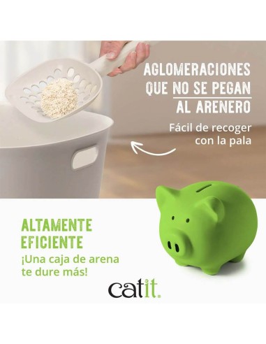 Catit Go Natural! Arena ECO de cáscara Guisante...