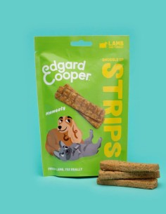 Edgard & Cooper Tiras Cordero, Pavo, Pera y Manzana 75g -... 2