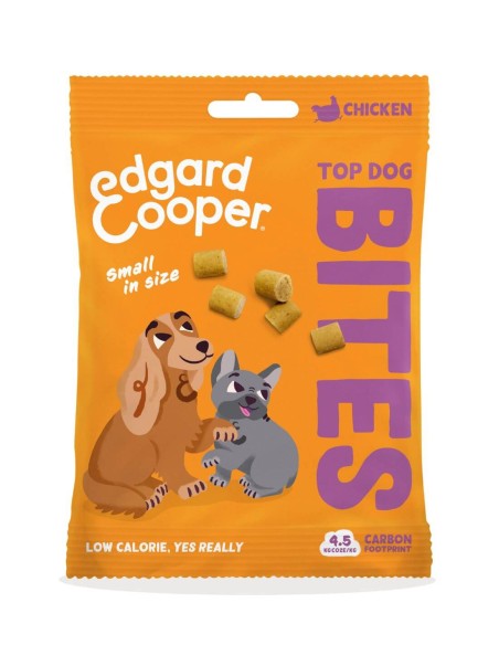 Edgard & Cooper Bocaditos Pollo, Arándanos & Manzana 50g - Snacks para Perros