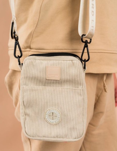 FuzzYard Life Bolsa Riñonera Pana - Sandstone