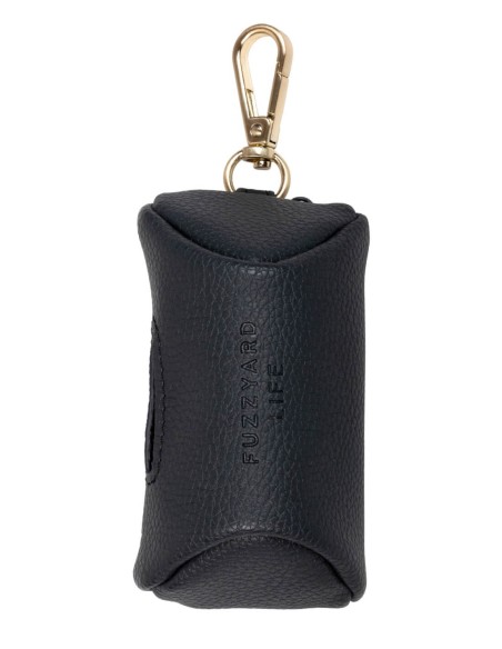 FuzzYard LIFE Dispensador Cuero Bolsas Heces - Slate Grey