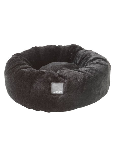 FuzzYard Cama Dreameazzzy Antiestrés Black S - Para Perros y Gatos