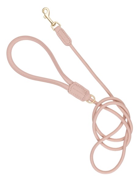 FuzzYard LIFE Correa Cuero Soft Blush S - Para Perros