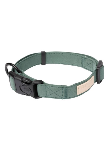 FuzzYard LIFE Collar Cotón Myrtle Green L - Para Perros