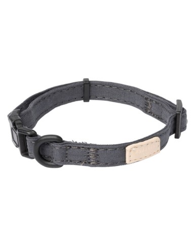 FuzzYard LIFE Collar Cotón Slate Grey XS - Para...