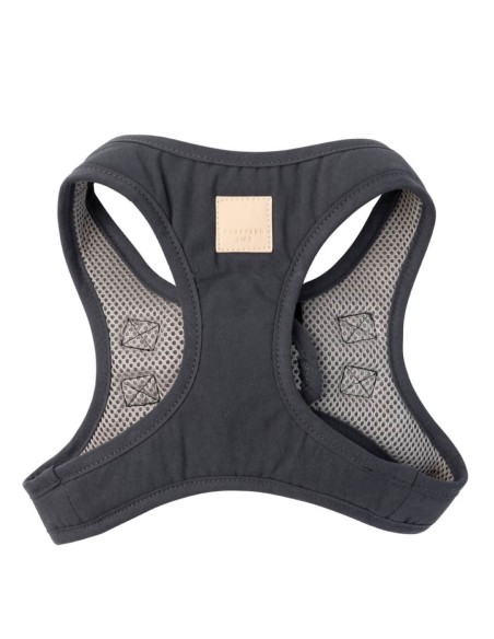 FuzzYard LIFE Arnés Step In Cotón - Slate Grey XXS