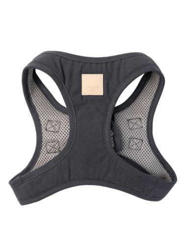 FuzzYard LIFE Arnés Step In Cotón - Slate Grey XS