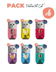 Pack Filetes Fresh Kit Cat - Snacks para Gatos