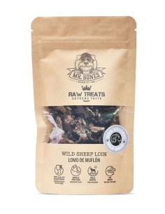 MR. BONES Lomo de Muflón 45g - Snack Natural para Perros...