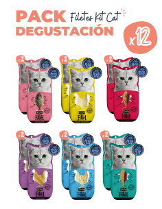 Pack Filetes Fresh Kit Cat - Snacks para Gatos