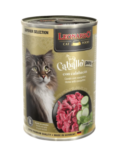 Leonardo SUP Selection Caballo y Calabacín 400g - Para Gatos