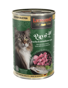 Leonardo SUP Selection Pavo, Trucha y Arándanos 400g -...