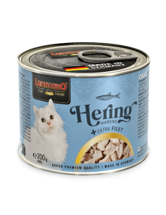Leonardo EXTRA Filetes Pavo y Arenque 200g - Para Gatos