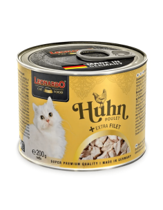 Leonardo EXTRA Filetes Pollo 200g - Para Gatos