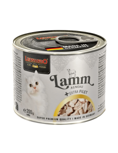 Leonardo EXTRA Filetes Pollo y Cordero 200g - Para Gatos