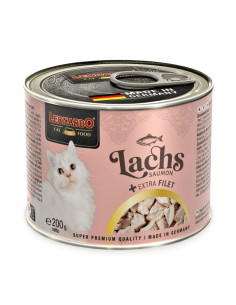Leonardo EXTRA Filetes Pollo y Salmón 200g - Para Gatos
