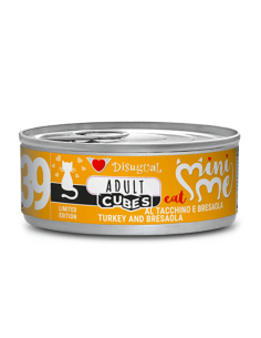 Disugual MINI-ME Cubes Pavo y Bresaola 85g - Para Gatos