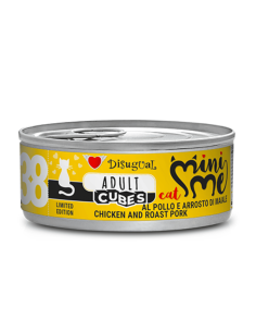 Disugual MINI-ME Cubes Pollo y Cerdo asado 85g - Para Gatos