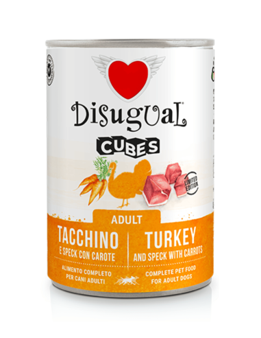 DISUGUAL WET Cubes Pavo, Speck y Zanahorias...