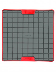 LickiMat TUFF Playdate Rojo - Comedero Antivoracidad para...