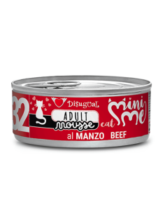 Disugual MINI-ME Mousse de Ternera 85g - Para Gatos
