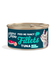 Edgard & Cooper Filetes de Atún y Gambas 70g - Comida...