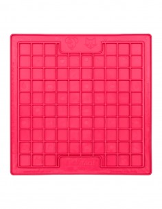 LickiMat Playdate Rojo - Comedero Antivoracidad