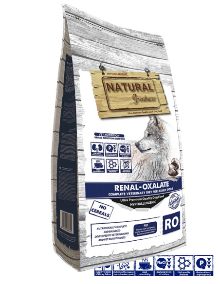 NATURAL GREATNESS Diet Vet Renal-Oxalate 6Kg - Pienso para Perros