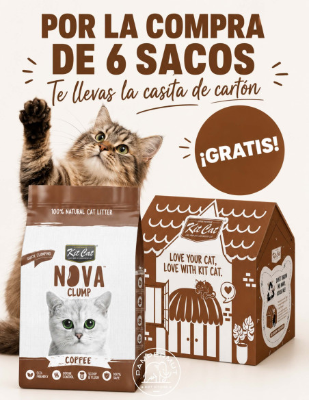 Kit Cat NovaClump Arena ECO - Café 7L