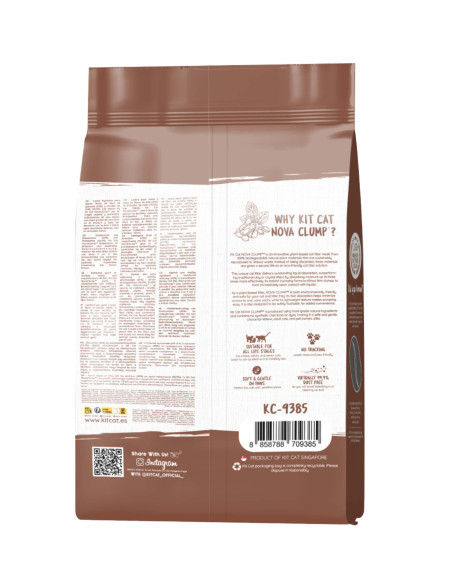 Kit Cat NovaClump Arena ECO - Café 7L