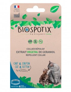 Biospotix Collar Antiparasitario Natural 35cm - Para Gatos