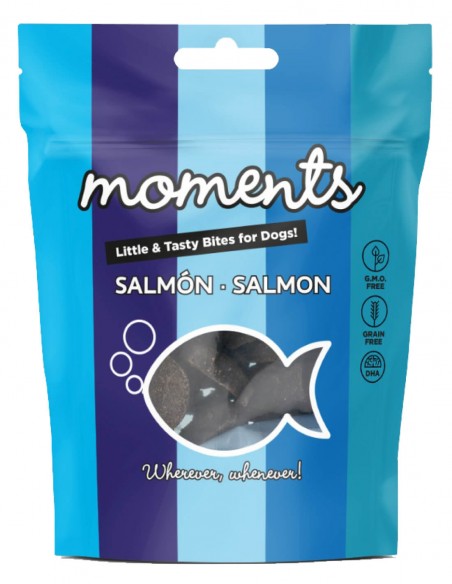 MOMENTS Salmón 60g - Snack Natural para Perros