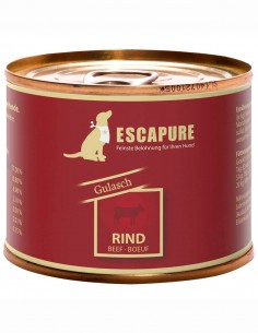 ESCAPURE Ternera 200g - Comida Húmeda Natural para Perros
