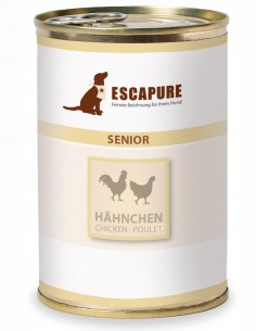 ESCAPURE Pollo 400g - Comida Húmeda Natural para Perros...