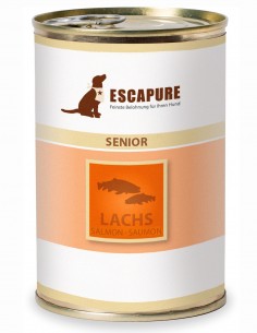 ESCAPURE Salmón 400g - Comida Húmeda Natural para Perros...