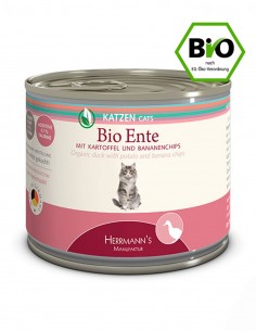 HERRMANN'S Pato y Patata 200g - Comida Húmeda BIO para Gatos 2