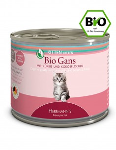 HERRMANN'S Ganso y Calabacín 200g - Comida Húmeda BIO... 2