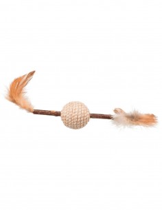Juguete de Matatabi con Plumas 20cm - Para Gatos
